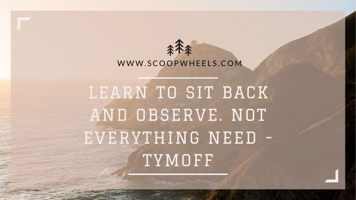 The Art of Patience learn to sit back and observe. not everything need – tymoff