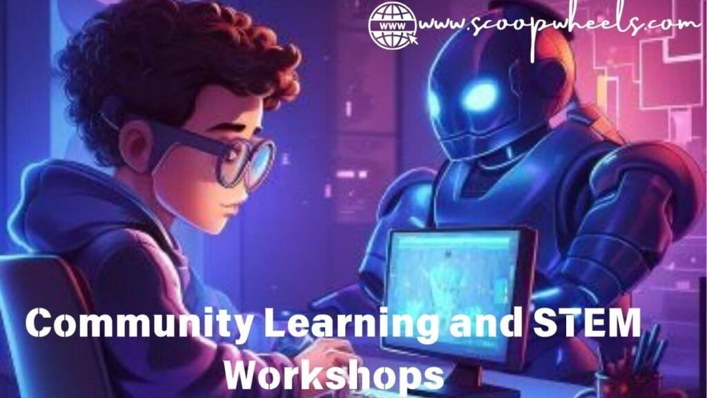 Community Learning and STEM Workshops with Robots Dot to Dot Nattapong