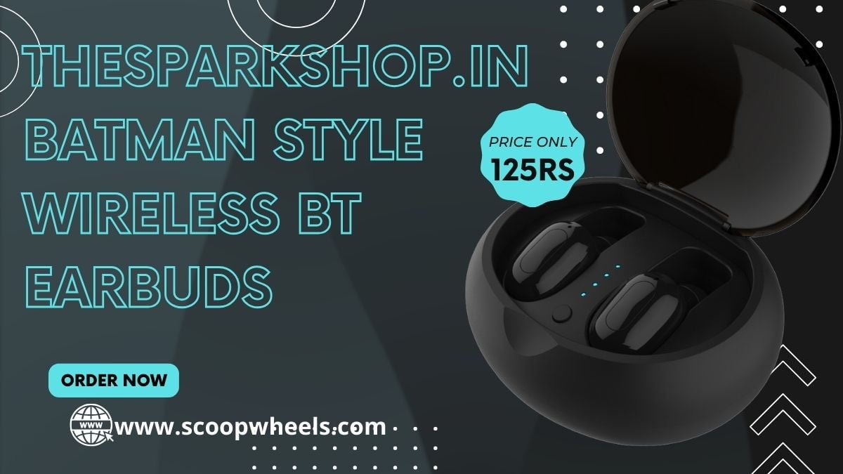 rs 125 only on thesparkshop.in batman style wireless bt earbuds