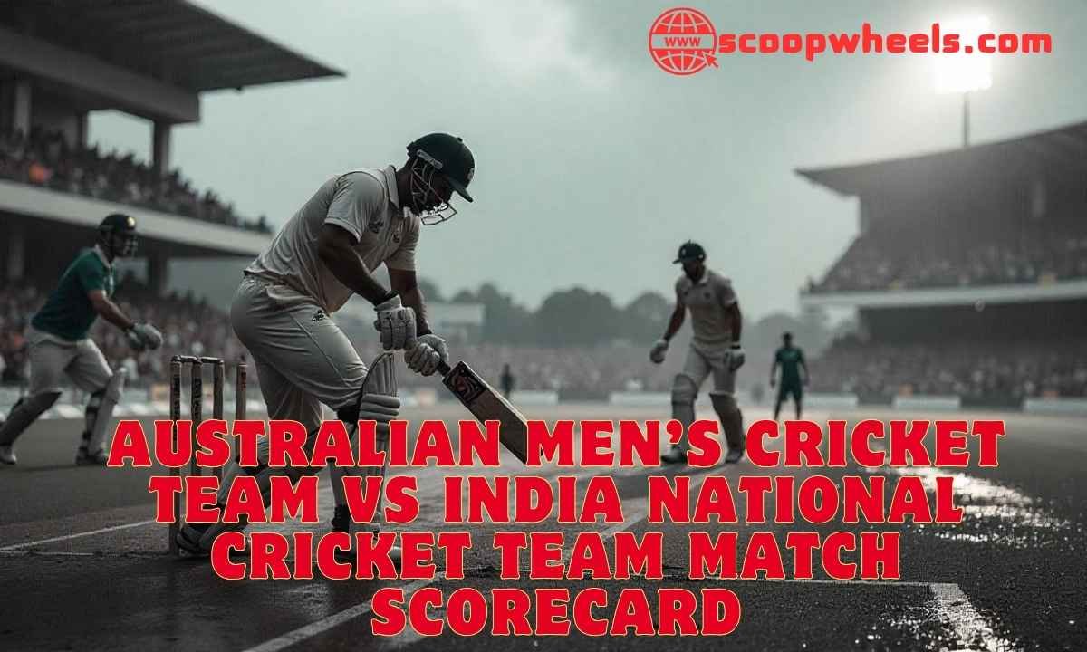 Australian Men’s Cricket Team vs India National Cricket Team Match Scorecard